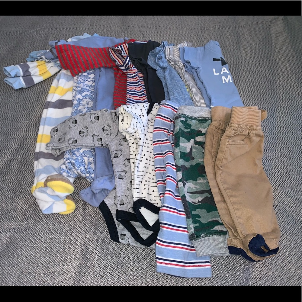 Lot of 14 items 0-3m / 3m Baby Boy